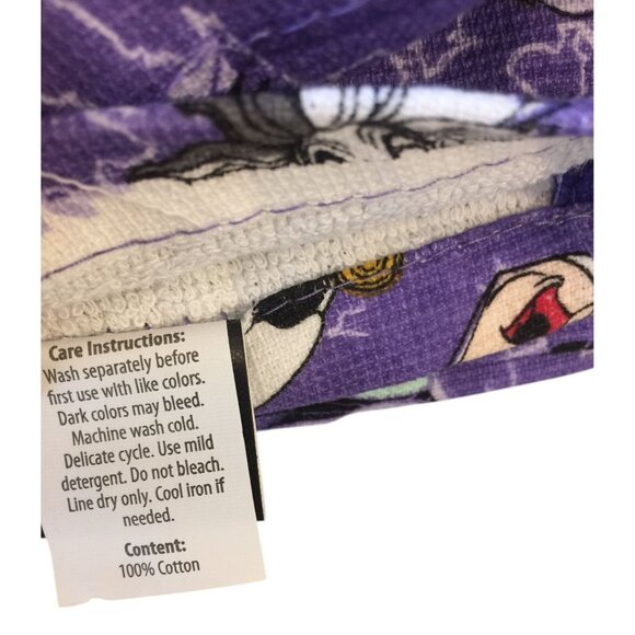 Disney Villains 2 Pack Kitchen Towels Ursula Maleficent Evil Queen Cruella Queen - Picture 2 of 3